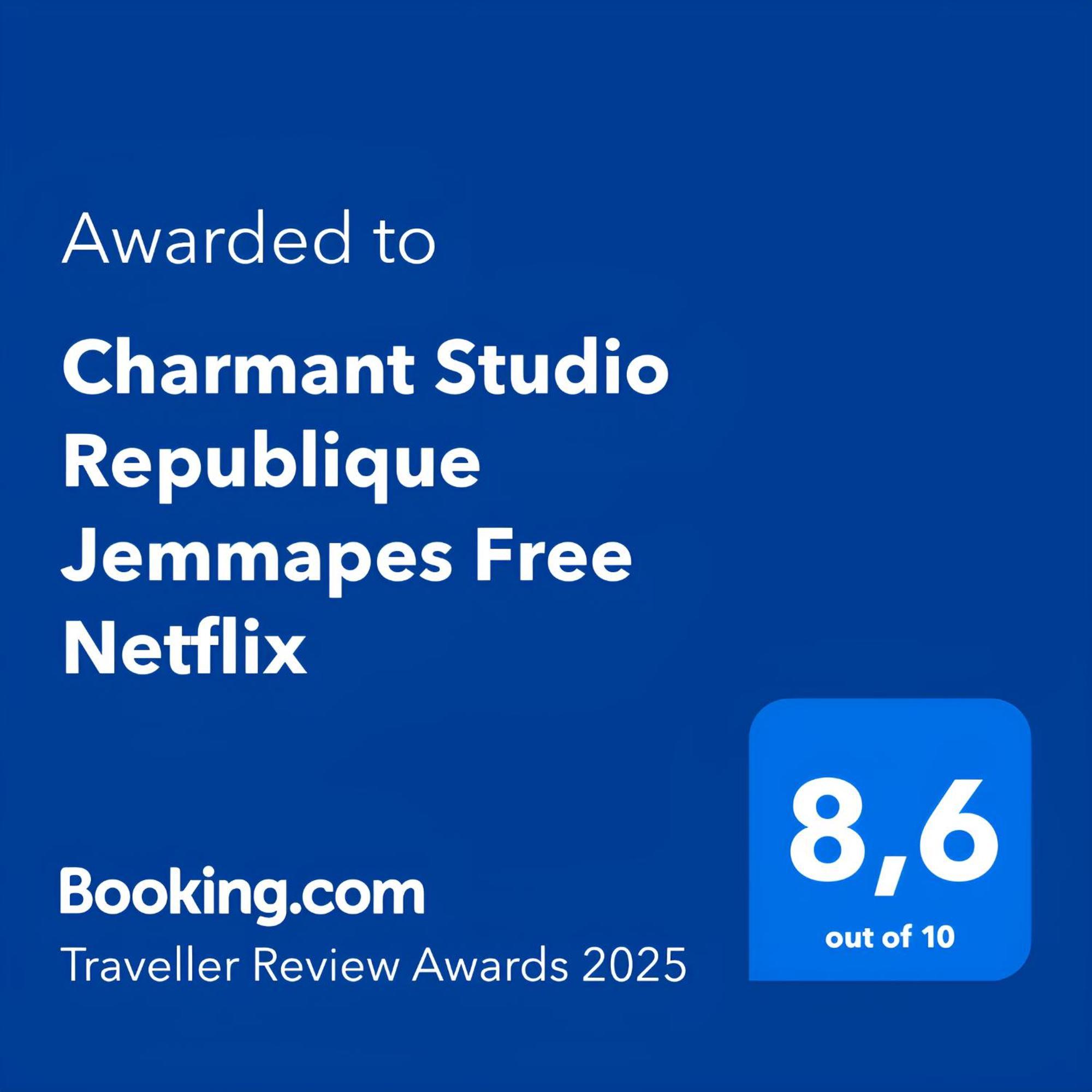 Charmant Studio Republique Jemmapes Free Netflix Paryż Zewnętrze zdjęcie