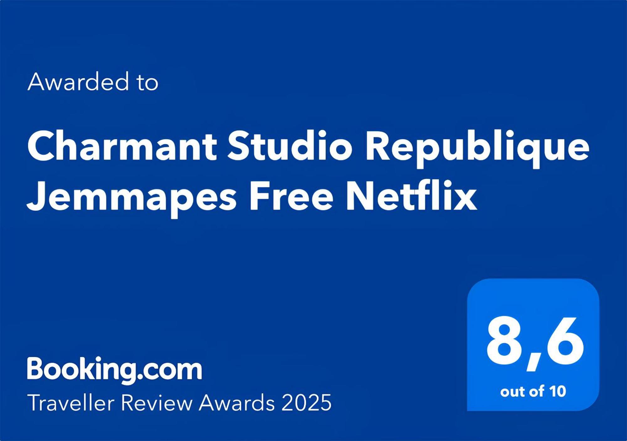 Charmant Studio Republique Jemmapes Free Netflix Paryż Zewnętrze zdjęcie